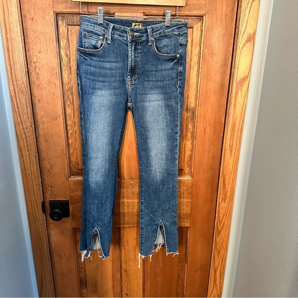Mother‎ Looker ankle fray girl crush Designer Denim Jeans Size 28 *Read*